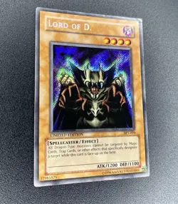 Yu-Gi-Oh! Misprint Lord Of D - Holo Shift - Secret Rare - BPT-004 - Error - Image 4