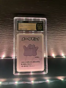 Ditto - Pokemon Playing Cards (2019) - Japanese - Old Maid - CGC 10 Pristine - Image 1