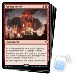 ROILING VORTEX X4 Zendikar Rising ZNR Magic MTG MINT CARD - Image 1