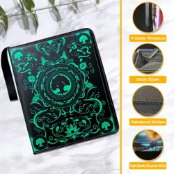 MTG element Card Binder Fits 900 Cards Card Collector Album Holder,with 50 Re... - Image 3