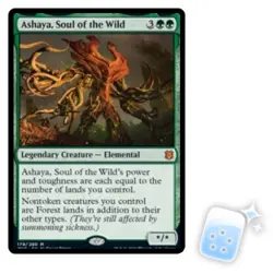 ASHAYA, SOUL OF THE WILD Zendikar Rising ZNR Magic MTG MINT CARD - Image 1
