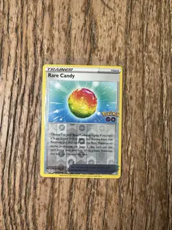 Pokemon Card Rare Candy Pokemon Go Reverse Holo 069/078 Near Mint - Image 1