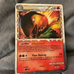 2010 Pokemon TCG Typhlosion (Prime) HGSS09 Hgss Black Star Promo Card Holo HP - Image 3