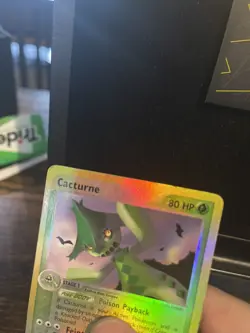 Pokemon Card Cacturne 2/100 Ex Sandstorm Rare Reverse Holo 298🔥MP🔥 - Image 3