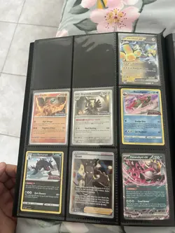 Pokemon binder All NM Sleeved cards -(90+ Cards) - Image 3