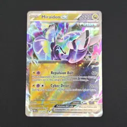 Pokemon TCG Card Miraidon EX 122/162 Temporal Forces Double Rare - NM - Image 1