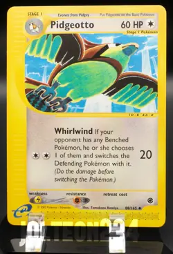 Pokemon TCG Card Pidgeotto 88/165 Expedition Base Set Uncommon Vintage E-Reader - Image 1