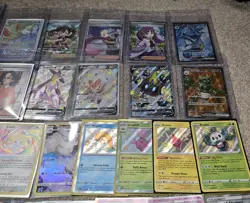 100 Card Pokemon Lot ALL Full Art Rainbow Rare EX VSTAR Trainer Shiny MORE - Image 4