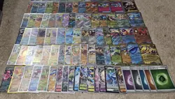 100 Card Pokemon Lot ALL Full Art Rainbow Rare EX VSTAR Trainer Shiny MORE - Image 5
