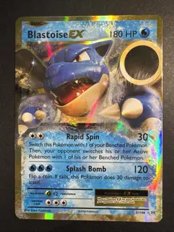 Blastoise EX 21/108 Holo Rare XY Evolutions 2016 Pokemon Card - Image 1