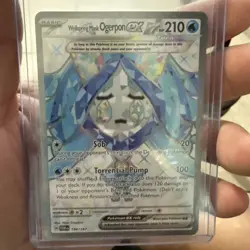 Pokemon Card Wellspring Mask Ogerpon ex 194/167 Twilight Masquerade - Pack Fresh - Image 2