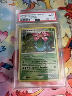 Pokemon TCG Venusaur Holo Rare Card Supreme Victors 13/147 PSA 8 - Image 1