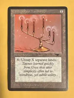 Candelabra of Tawnos Antiquities - Really Nice Card!! - Image 1