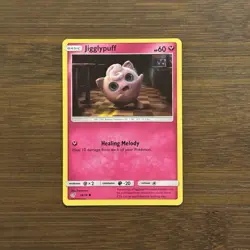 Jigglypuff Holo 14/18 LP Detective Pikachu 2019 Pokemon Card - Image 1