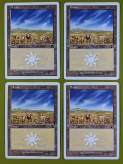 Plains (332) x4 Classic Sixth Edition 6th 4x Magic the Gathering MTG - Image 1