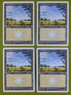 Plains (333) x4 Classic Sixth Edition 6th 4x Magic the Gathering MTG - Image 1