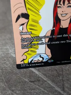 MTG, Unexpected Windfall (#0029), Marvel Universe, Non Foil, NM Full Art Mythic - Image 2