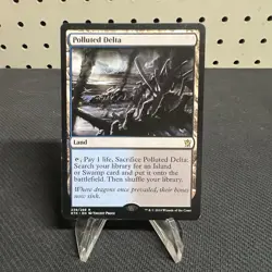 Polluted Delta - Khans of Tarkir MTG Magic the Gathering Heavily Played - Image 1