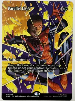 MTG Marvel's Spider-Man Parallel Lives M 0036 Borderless Non-Foil Mythic New - Image 1