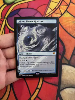 Uthros, Titanic Godcore Edge of Eternities MTG NM - Image 1