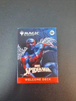 2025 Magic The Gather Marvel Spider-Man Blue Welcome Deck MTG - Image 1