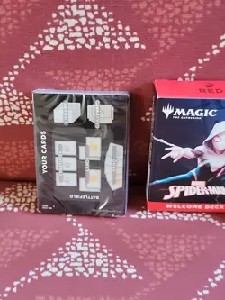 Magic: The Gathering Marvel Spider-Man Welcome Deck Red Spider Gwen Sealed New - Image 3