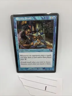 Rhystic Study -Prophecy MTG - Image 1