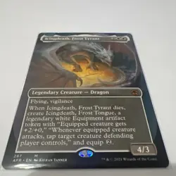 Icingdeath, Frost Tyrant (Borderless) Adventures in the Forgotten Realms Regular - Image 1