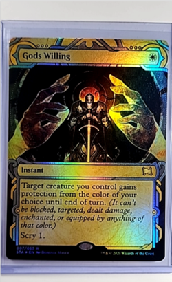 2021 MTG Magic The Gathering STA Mystical Archives Foil #7 Gods Willing - Image 1