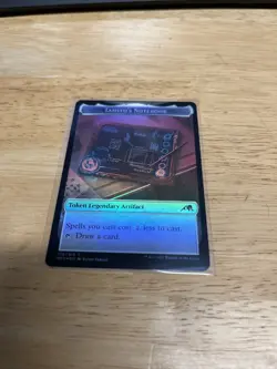 Tamiyo's Notebook Samurai Foil Token MTG NEO Kamigawa Neon Dynasty Pack Fresh - Image 1