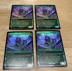 4x Kappa Tech-Wrecker | FOIL Showcase | Kamigawa Neon Dynasty | MTG Pack Fresh - Image 1