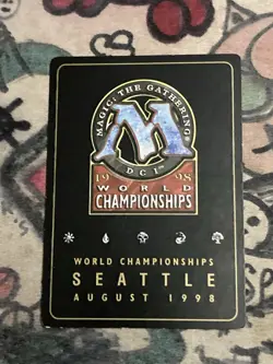 MTG Wasteland Tempest World Championship Decks Ben Rubin Gold Border Uncommon - Image 2