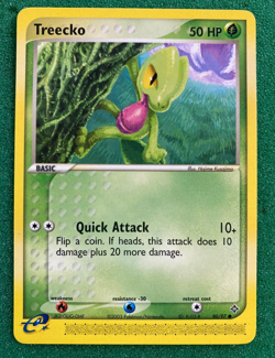 Pokemon - Treecko - 80/97 (EX Dragon) - E-Reader Card - Image 1
