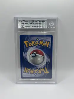 Pokemon 1999 Pikachu Base Set 58/102 Red Cheeks Error Shadowless BGS 7 - Image 2