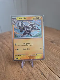 Zebstrika SVP 201 Black Star Promo Destined Rivals Pokemon TCG - Image 1