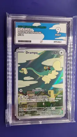 Drampa 184/162 Pokemon TCG S&V Temporal Forces Illustration Rare - ACE 9 - Image 1