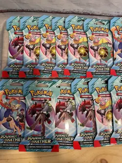 Pokemon Journey Together 36 Sleeved Booster Packs (Same As Booster Box) SEALED! - Image 2