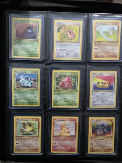 1st Edition Jungle Set - COMPLETE Common & Uncommon Set - #33-64 - NM - Pokemon - Image 2