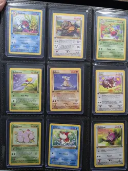 1st Edition Jungle Set - COMPLETE Common & Uncommon Set - #33-64 - NM - Pokemon - Image 3