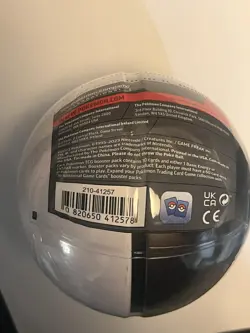Sealed Pokemon ULTRA Ball Tin (3 English Booster Packs, Container, and TCG Coin) - Image 3
