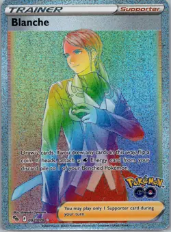 Blanche 082/078 (Rainbow Secret Rare) Pokemon GO Near Mint - Image 1