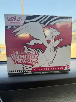 Pokemon TCG: Scarlet & Violet - WHITE FLARE Elite Trainer Box FACTORY SEALED ETB - Image 1