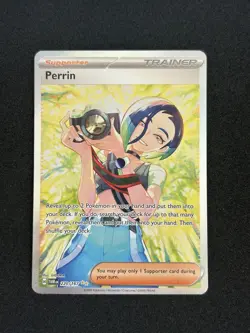 Pokemon Perrin #220/167 and Hisuian Growlithe #181/167 Near Mint - Image 2