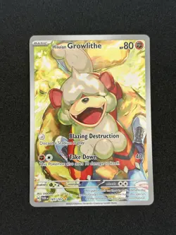 Pokemon Perrin #220/167 and Hisuian Growlithe #181/167 Near Mint - Image 4
