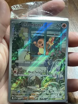 Charmander Obsidian Flames Black Star Promo Holo Sealed Pokemon NM/M - Image 1