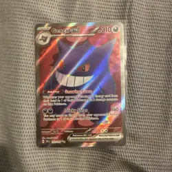 Pokemon TCG Gengar EX Full Art Ultra Rare Holo Foil Temporal Forces 193/162 - Image 1