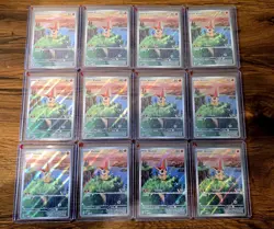12x Lot - Victini #208 Illustration Rare Promo - Pokemon Black Bolt White Flare - Image 1