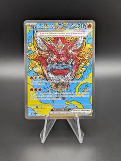 Pokemon TCG Prismatic Evolutions Hearthflame Mask Ogerpon ex SIR 148/131 - Image 1