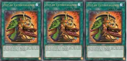 * 3X POT OF EXTRAVAGANCE 3X * PLAYSET ULTRA RARE 1ST EDITION TOCH-EN059 YUGIOH! - Image 1