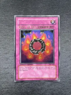 YuGiOh! Ring Of Destruction IOC-SE3 - Error Misprint Name Shift Damaged - Image 1